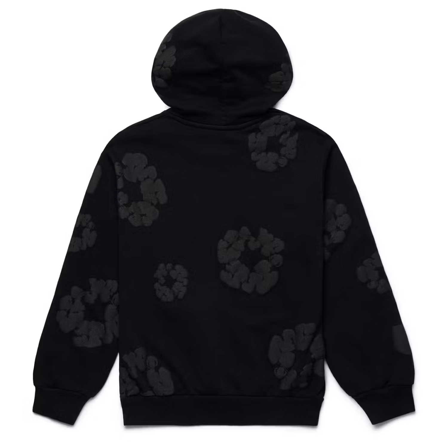 Denim Tears The Cotton Wreath Sweatshirt Black Monochrome